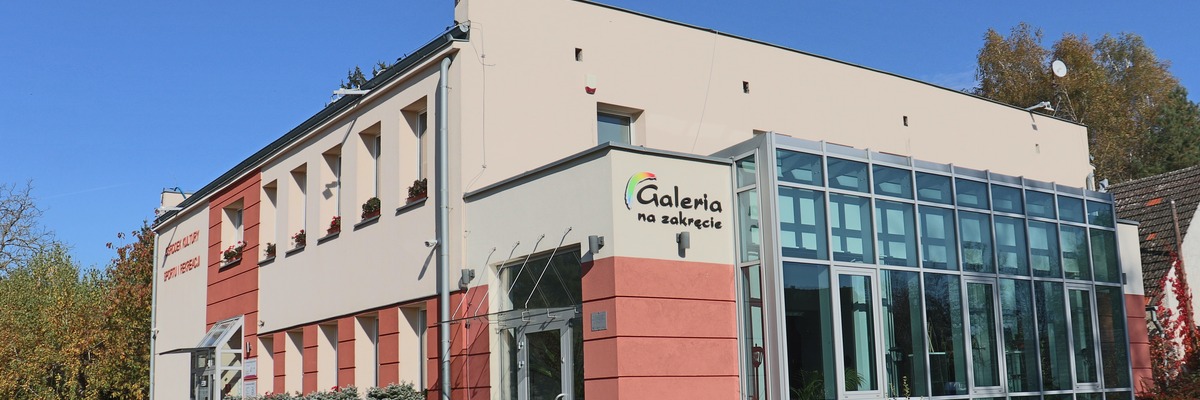 Ośrodek Kultury Sportu i Rekreacji w Wiszni Małej baner